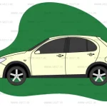 وکتور کوئیک, دانلود وکتور کوئیک, وکتور خودرو سایپا, وکتور ماشین ایرانی, وکتور لایه‌باز کوئیک, طرح گرافیکی کوئیک