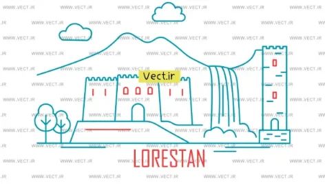 لرستان,وکتور لرستان,وکتور بیشه,وکتور قلعه,وکتور خرم آباد