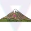 وکتور دماوند PNG, تصویر کوه دماوند بدون پس زمینه, وکتور کوه دماوند ایران, Mount Damavand vector, کوه دماوند PNG